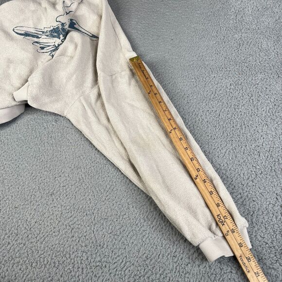 Boys Lie Sweatshirt Womens L/XL Cropped Baggy Floral Angel Sweater Double Sided - Picture 12 of 13